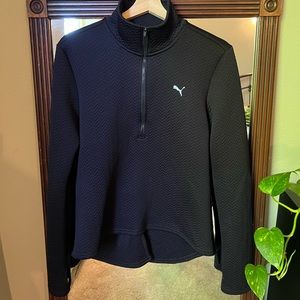 Puma large sweater quarter- zip
